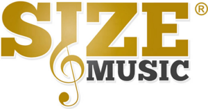 Size music logo